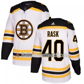 Miesten NHL Boston Bruins Pelipaita Tuukka Rask 40 Adidas 2017-2018 Valkoinen Authentic
